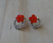 Beautiful flower studs