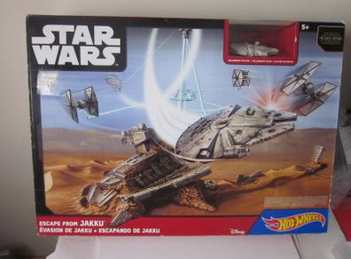 Hot Wheels STAR WARS Escape from Jakku Play Set New