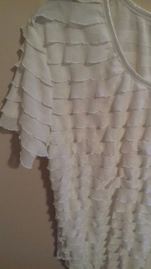 Ivory layered top