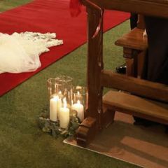 Wedding Glass Candle holders