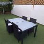Garden Table and 4 chairs Image 3