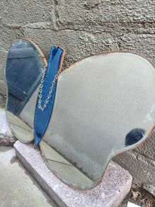 Vintage Art Deco Butterfly Mirror