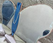 Vintage Art Deco Butterfly Mirror