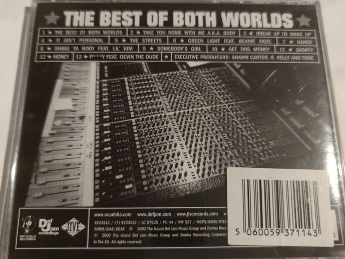 R Kelly & Jay-Z The Best of Both Worlds Cd