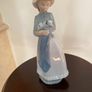 NAO by Lladro Figurine - Girl with Puppy Image 2