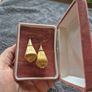 Vintage Golden tone Earrings Image 3