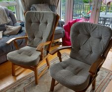 His and hers armchairs