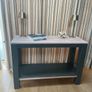 Solid oak console / hall table Image 2