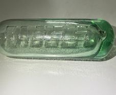 Antique Ross's Belfast Glass Torpedo Soda Bottle - Rare
