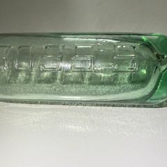 Antique Ross's Belfast Glass Torpedo Soda Bottle - Rare