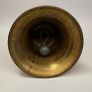 Vintage brass handbell with turned wooden handle / School & Dinner bell Image 4