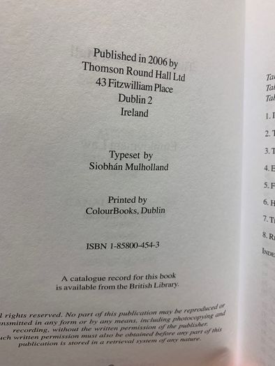 Large collection of Law Books - Prices on Request.