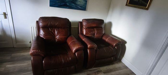 Leather 3+1+1