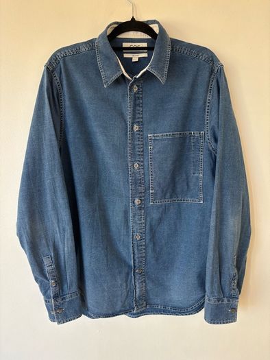 COS Men's Blue Denim Shirt
