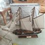 Vintage Classical Ship Model, "Goletta Siglo XIX Image 10