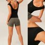 NEW Glowmode low back yoga top built-in bra. Size S/UK8 Image 5