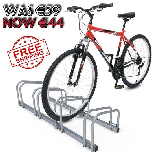 NEW SALE | 3 Bike Stand Floor or Wall mounted bike rack for garage Bicycle Parking rack Cycle Storage Locking Stand