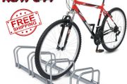 NEW SALE | 3 Bike Stand Floor or Wall mounted bike rack for garage Bicycle Parking rack Cycle Storage Locking Stand