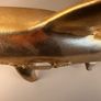Large Gold Shark Statue | Stylish Home Decor Wall or Shelf Ornament Image 4