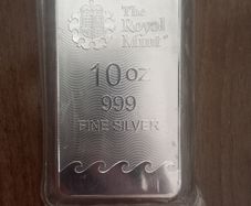 Silver bullion