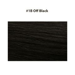 Micro Ring Hair Extensions 20" Double Drawn I Tip Remy Hair 25g - #1B Off Black