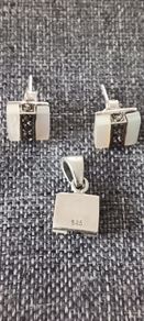 Sterling silver 925 set with Mather of pearl