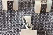 Sterling silver 925 set with Mather of pearl
