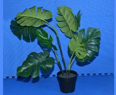 Artificial Monstera Potted Plant that is Pet Friendly