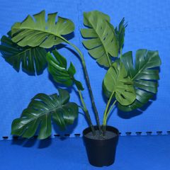 Artificial Monstera Potted Plant that is Pet Friendly