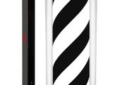 29'' Barber Pole Light, Hair Salon Open Sign, Barber Shop Rotating Black White LED Strips, IP54 Waterproof Save Energy, Wall Mount (FREE POSTAGE)