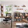 Coffee Tables, Set of 2 Side Tables, Robust Steel Frame, for Living Room, Bedroom, Rustic Brown and Black Image 4