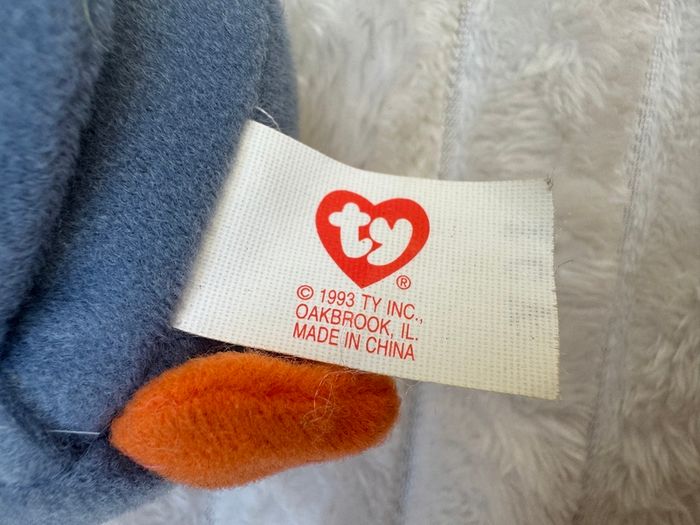 1993 McDonalds Happy Meal Ty Teenie Beanie Babies Scoop Pelican Please see photos