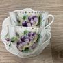 Antique cup and saucers Image 2