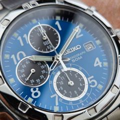 Watch Seiko "Panda" Chronograph. Quartz