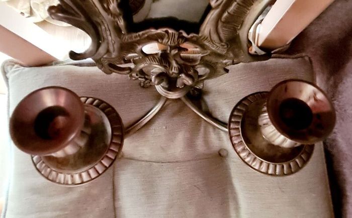 Art Nouveau-style mirror