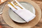 6 Hessian Place Mats