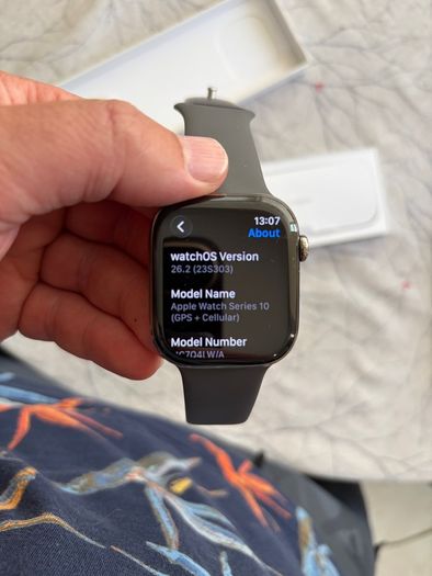Apple watch series 10 titanium sapphire