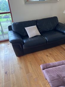 leather sofa