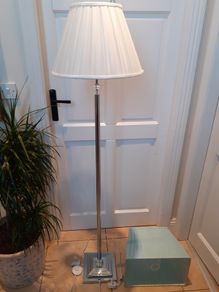 Silver Floor Lamp