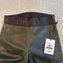 DKNY Leather Leggings Brand New Image 4