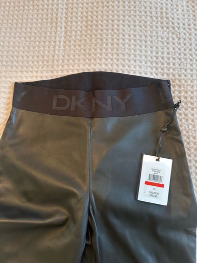DKNY Leather Leggings Brand New