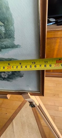 BY, F. Massa, Set Of 3 Vintage Framed watercoulored Drawings Prints Countryside