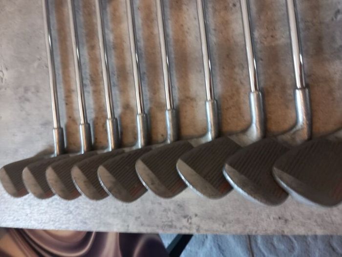 Wilson golf irons. Right handed clubs