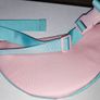 Girls Kite waist bag (fanny pack) in mint green & soft pink colour Image 3