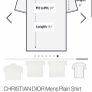 Christian Dior Mens Plain Shirt Cream 90s L Image 7
