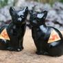 Pair of Vintage  Black Cats Image 2