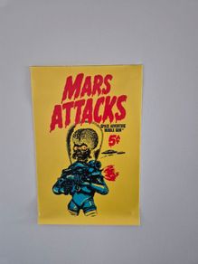 Mars Attacks Canvas Poster