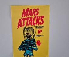 Mars Attacks Canvas Poster