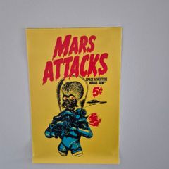 Mars Attacks Canvas Poster