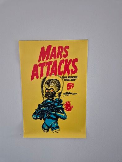 Mars Attacks Canvas Poster